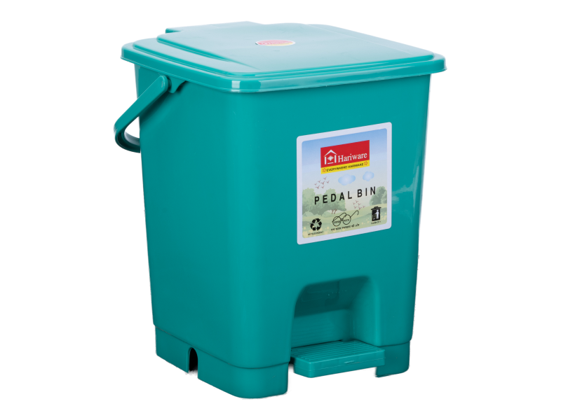 Square Pedal Bin 30L